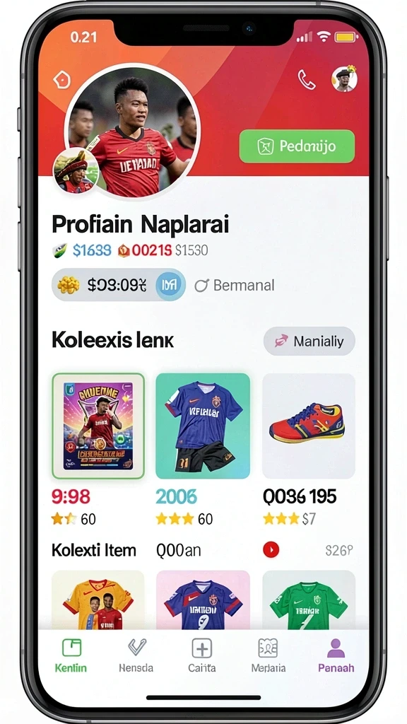 Kartu aplikasi lembut